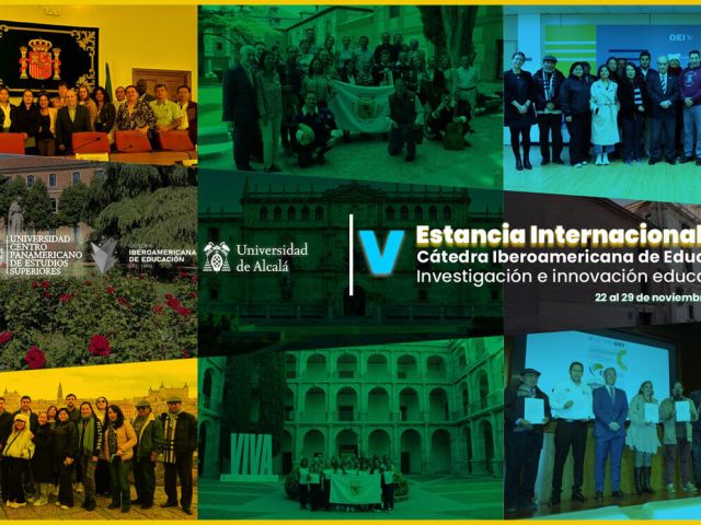 V Estancia Internacional en Cátedra Iberoamericana de Educación: Investigación e innovación educativa